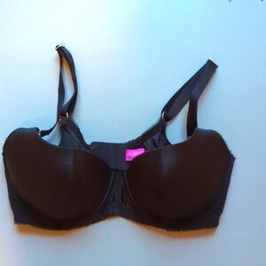 Agent Provocateur Penelope Black Satin Bra